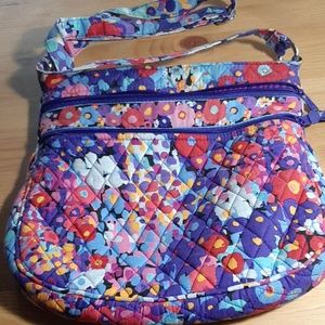 Vera Bradley Triple Zip (Impressionista)